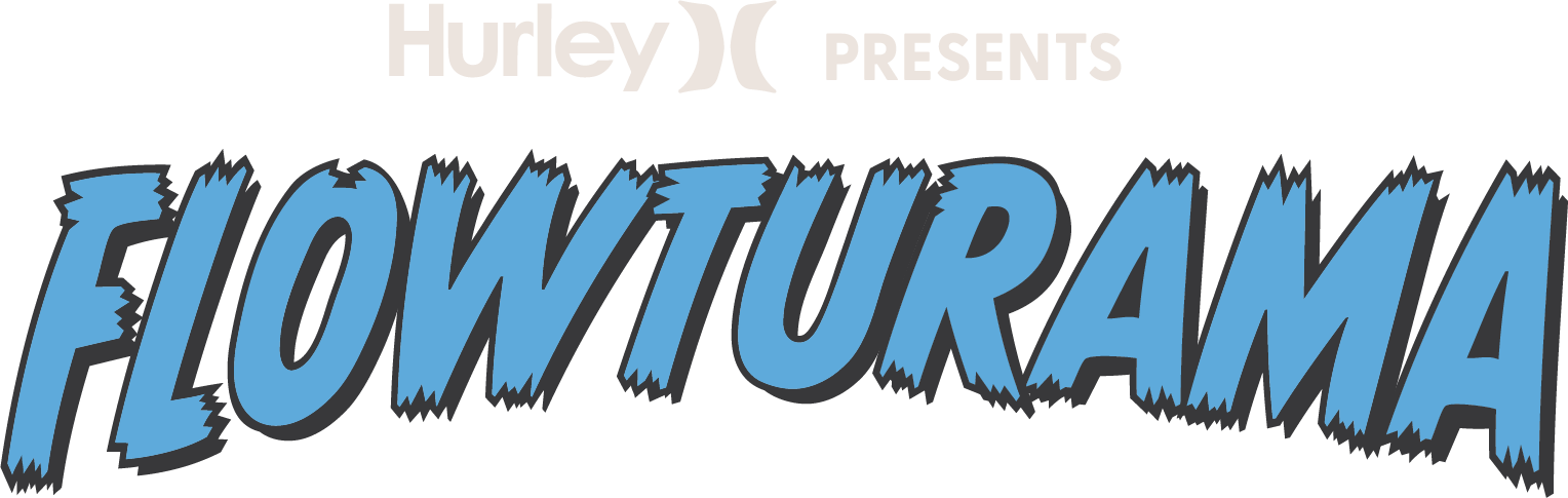 Hurley presents Flowturama logo